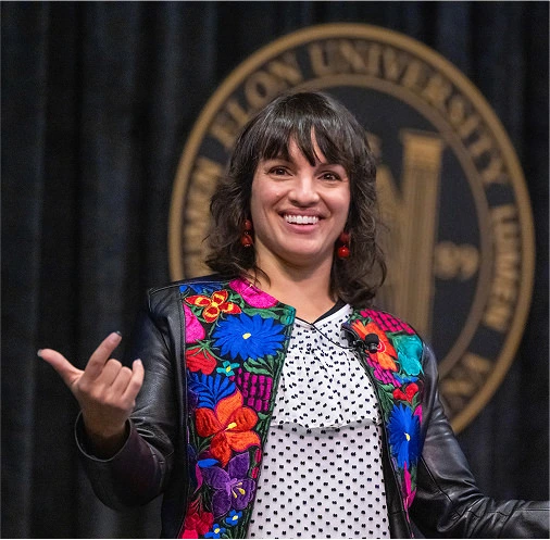 picture of a woman smiling