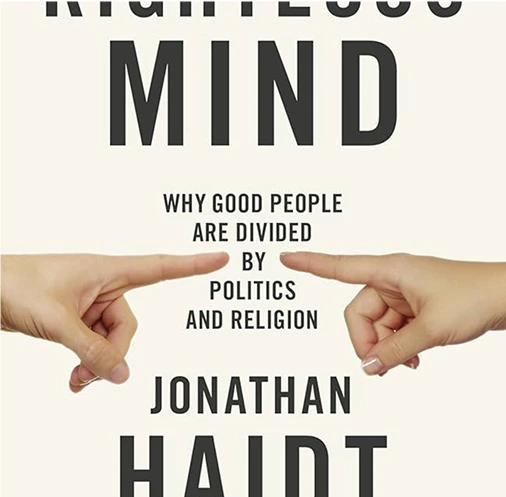 picture of the book "righteous mind"